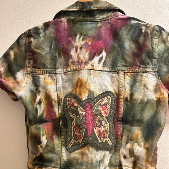 Hand Dyed Grateful Dead Inspired Jumpsuit - Picture 10 of 10